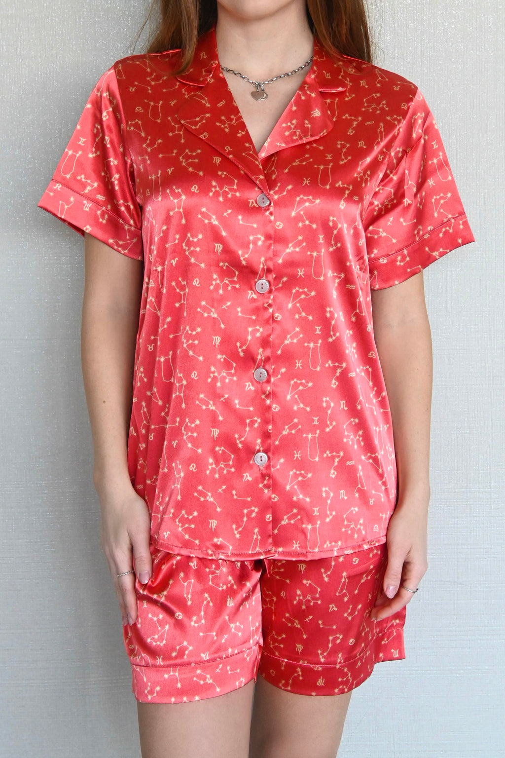 Constelaciones Short con Manga Corta