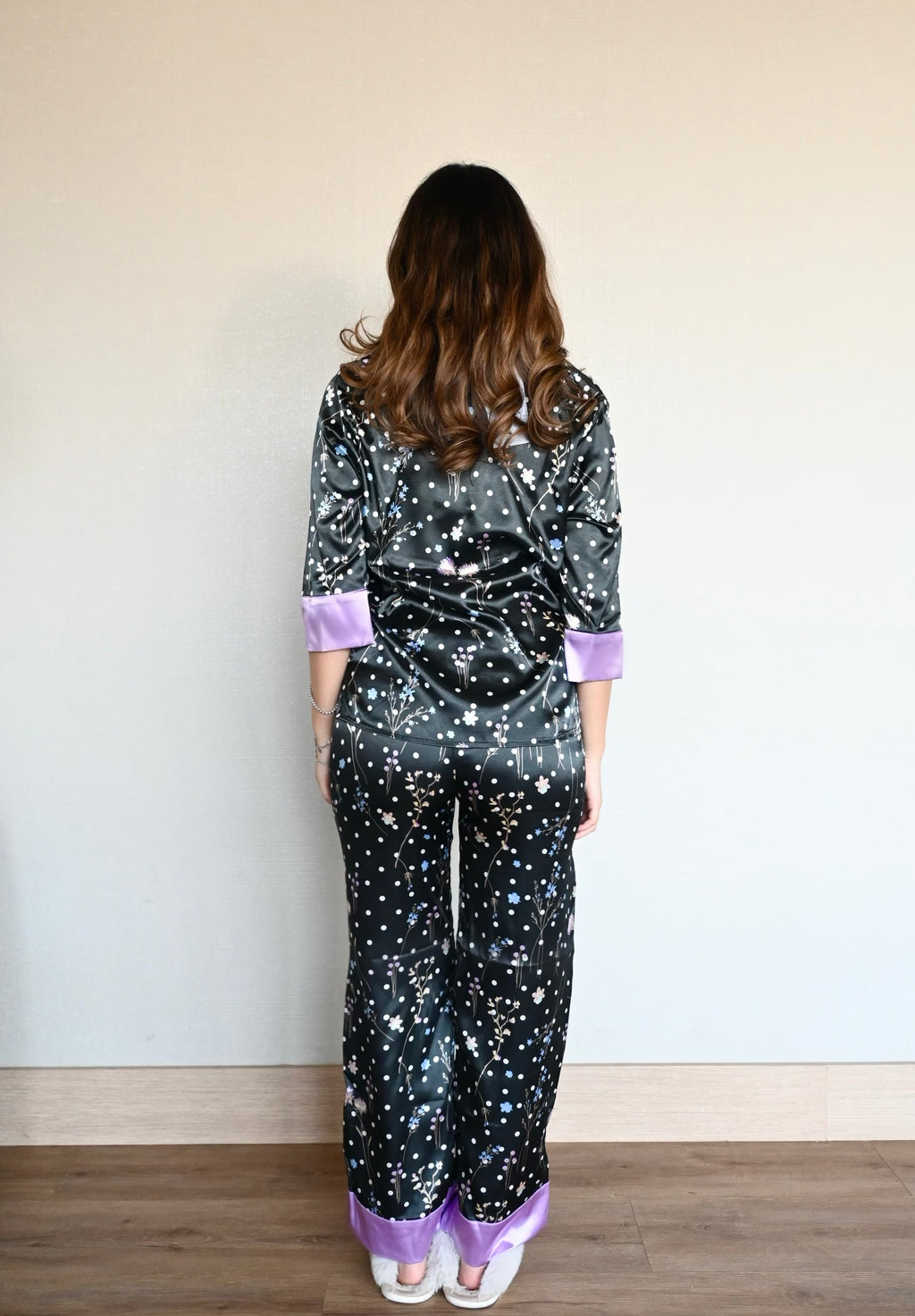 Lunares Negros Pantalón y Manga 3/4