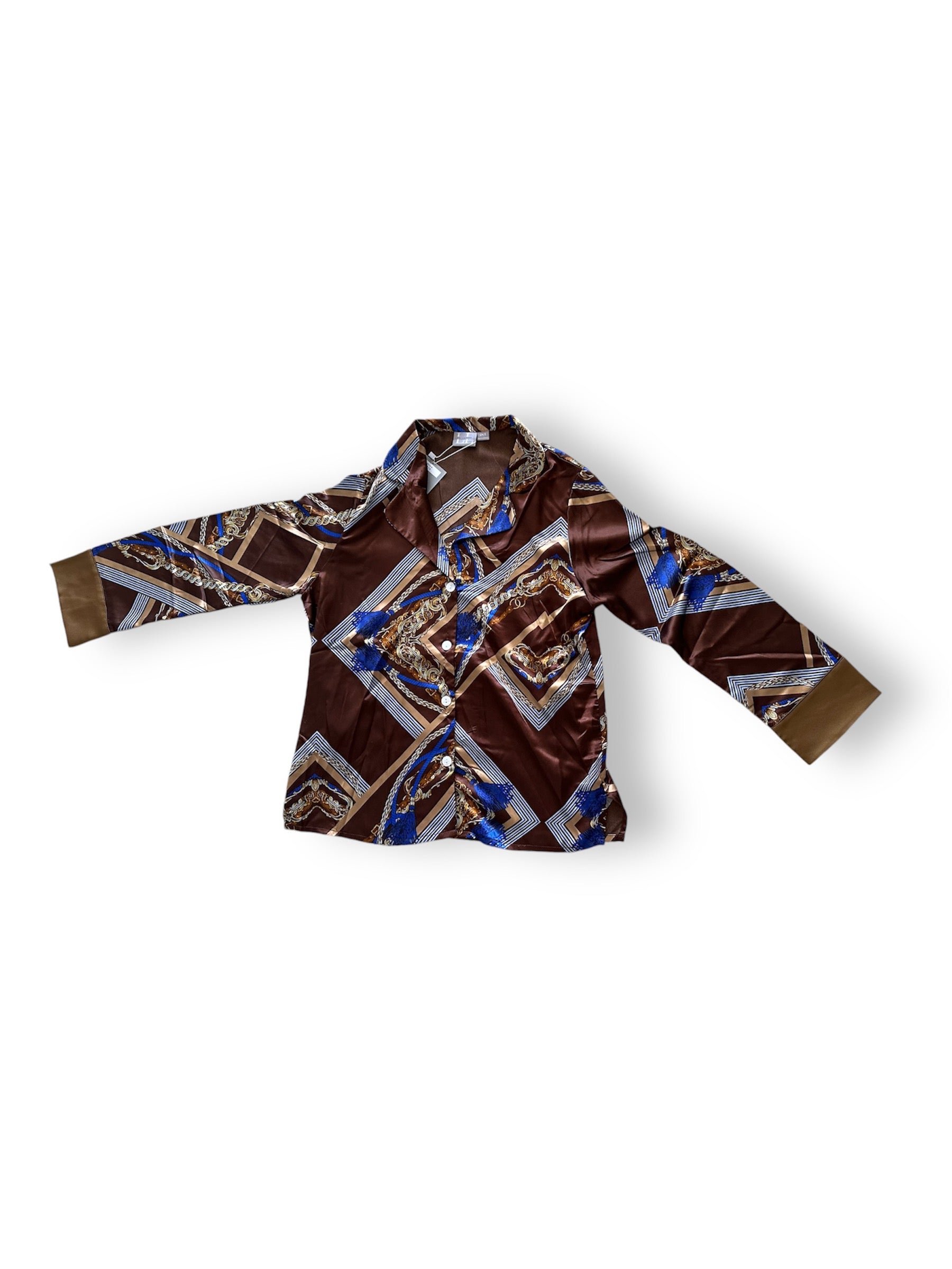 Barroco Marron Pantalón y Manga Larga