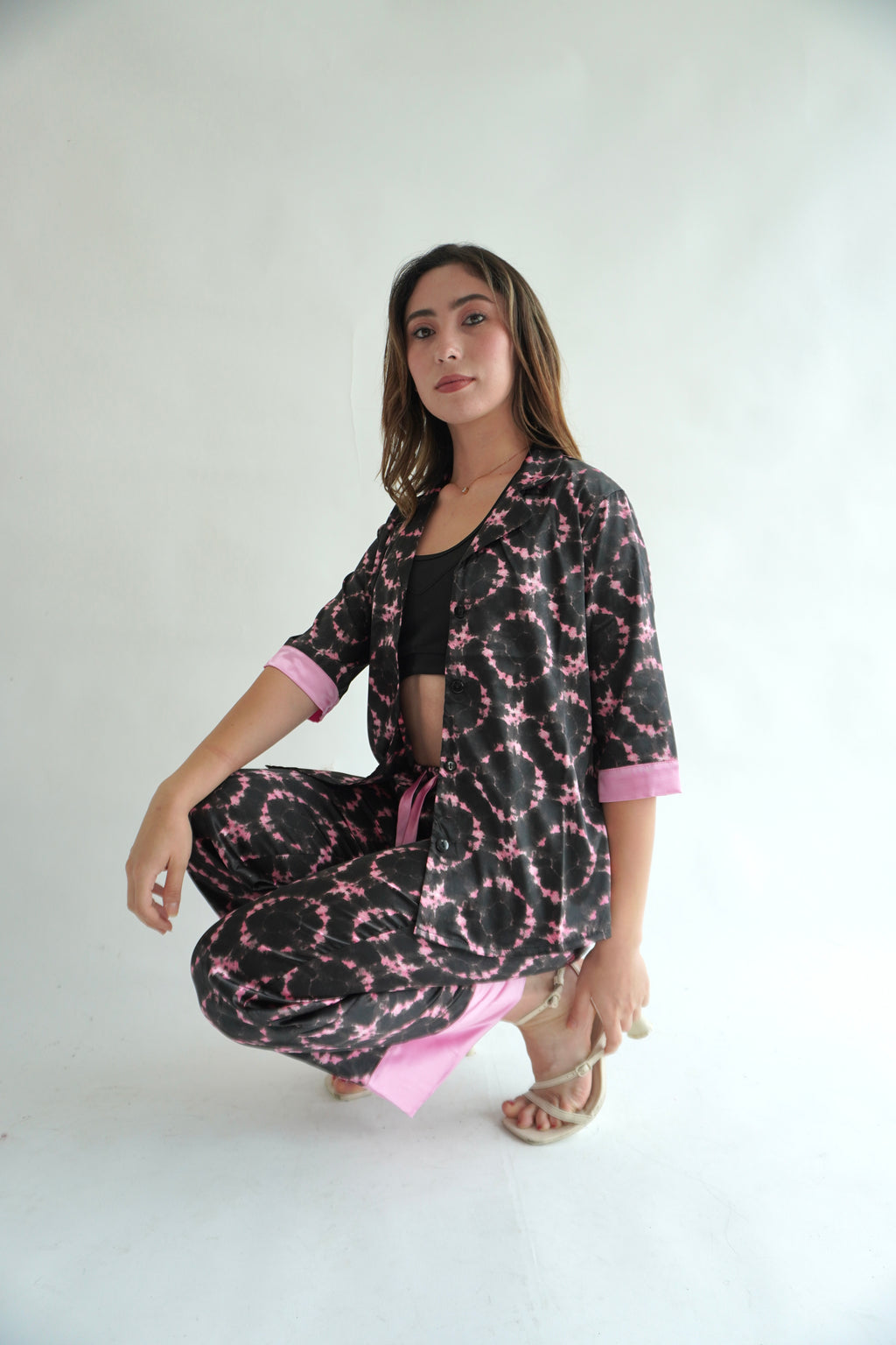 Tie Dye Pantalón y Manga 3/4