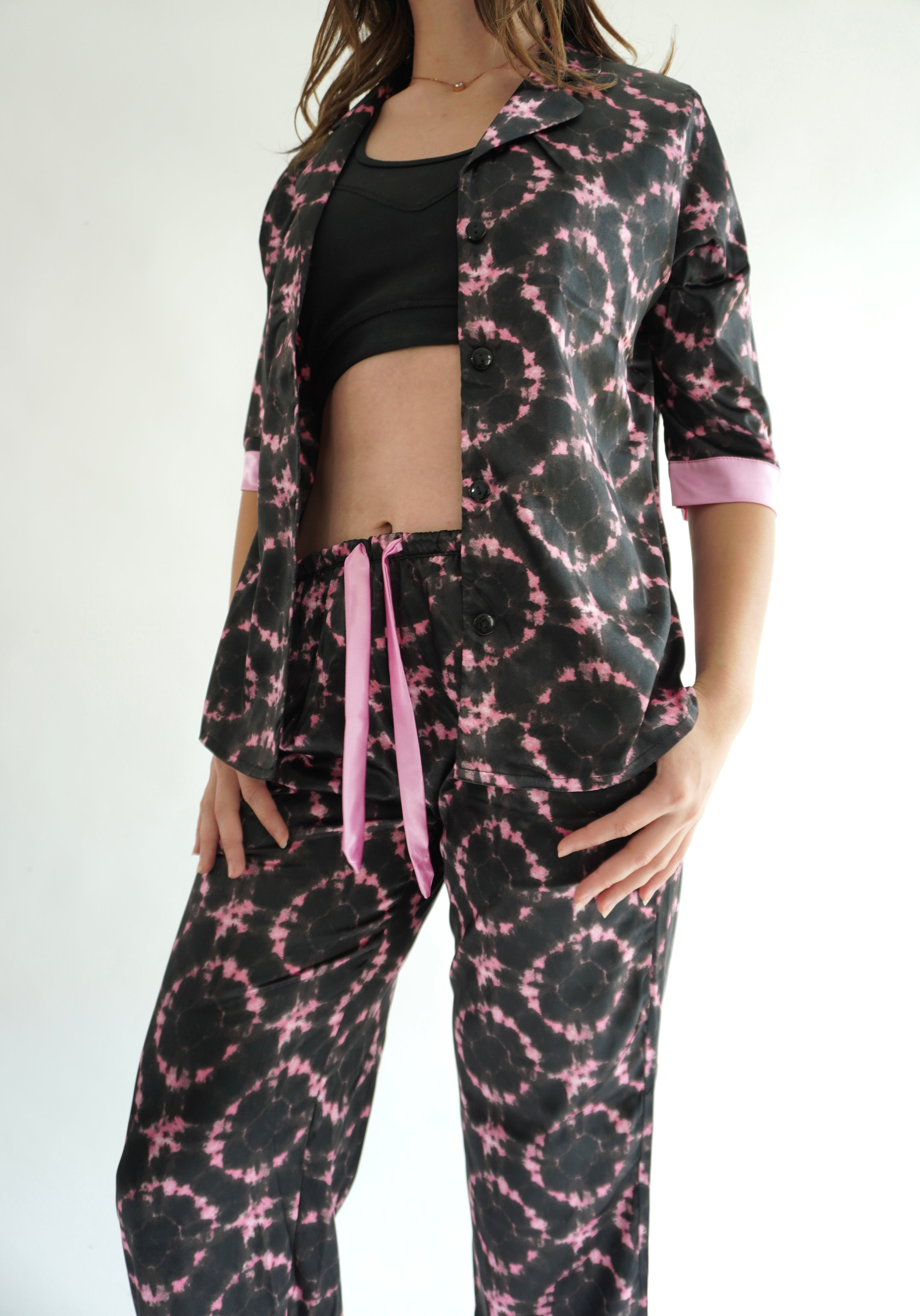 Tie Dye Pantalón y Manga 3/4