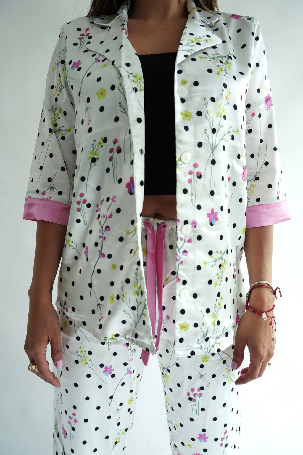 Lunares Mamá Pantalón y Manga 3/4