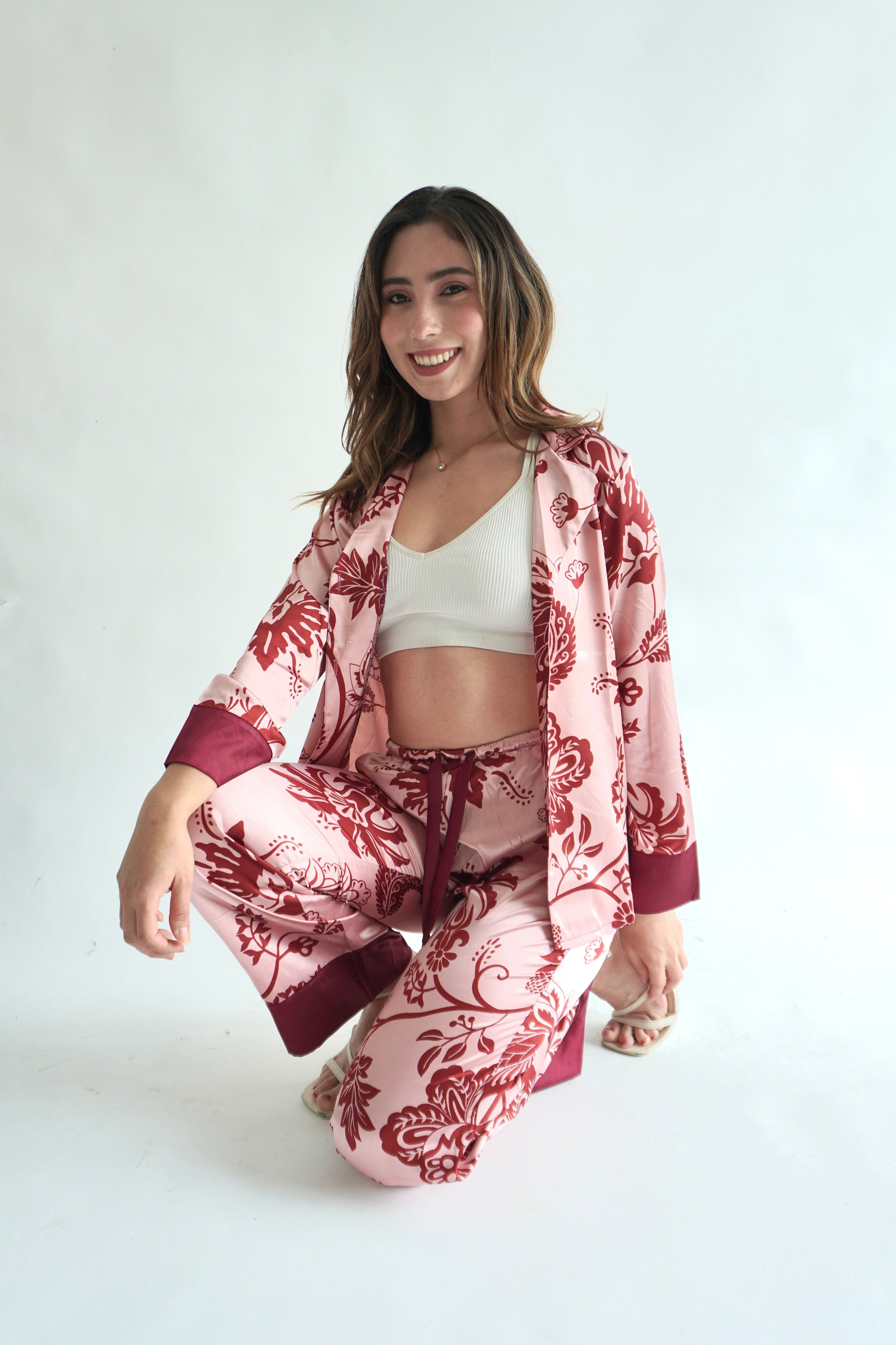 Hindu Pantalón y Manga 3/4