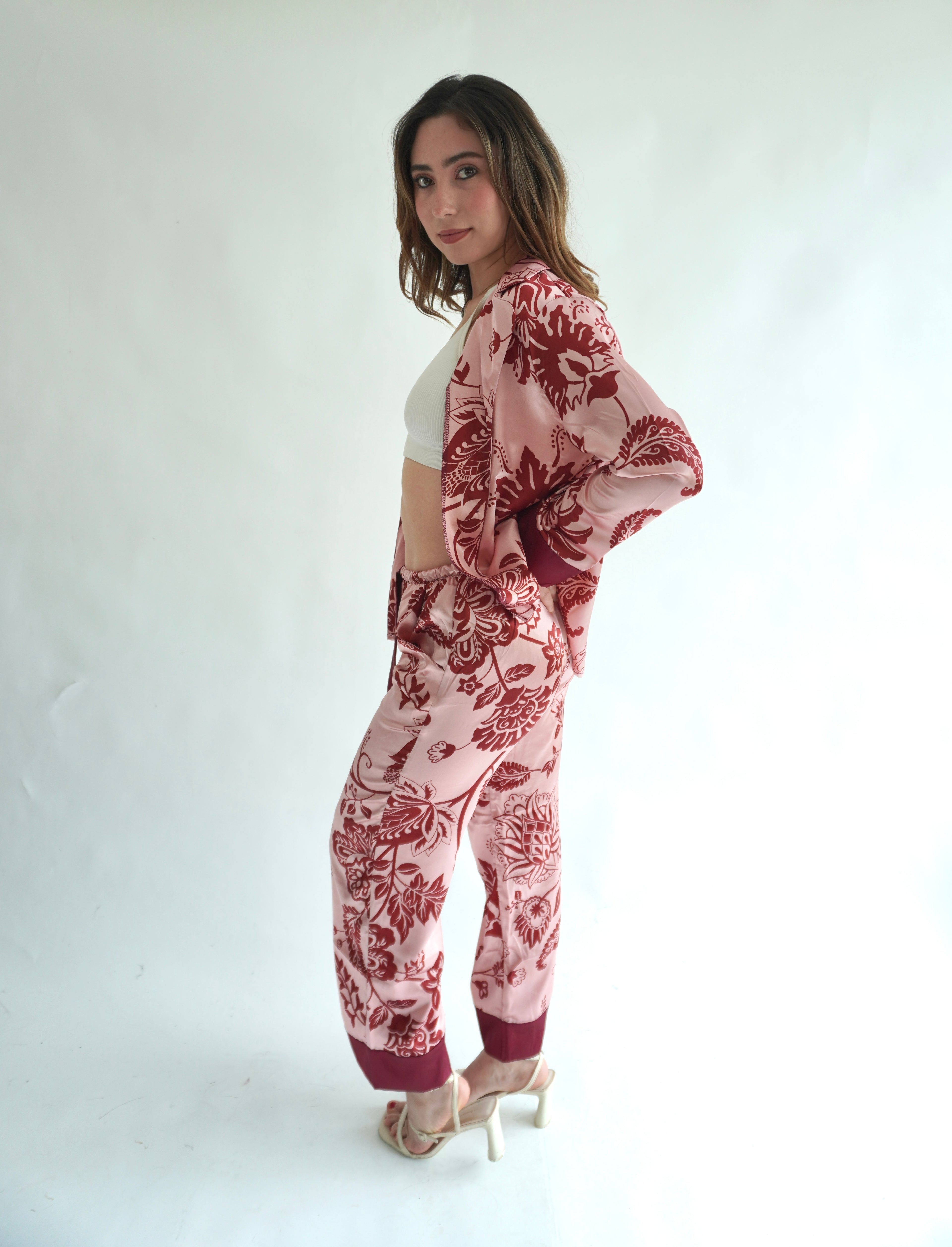 Hindu Pantalón y Manga 3/4