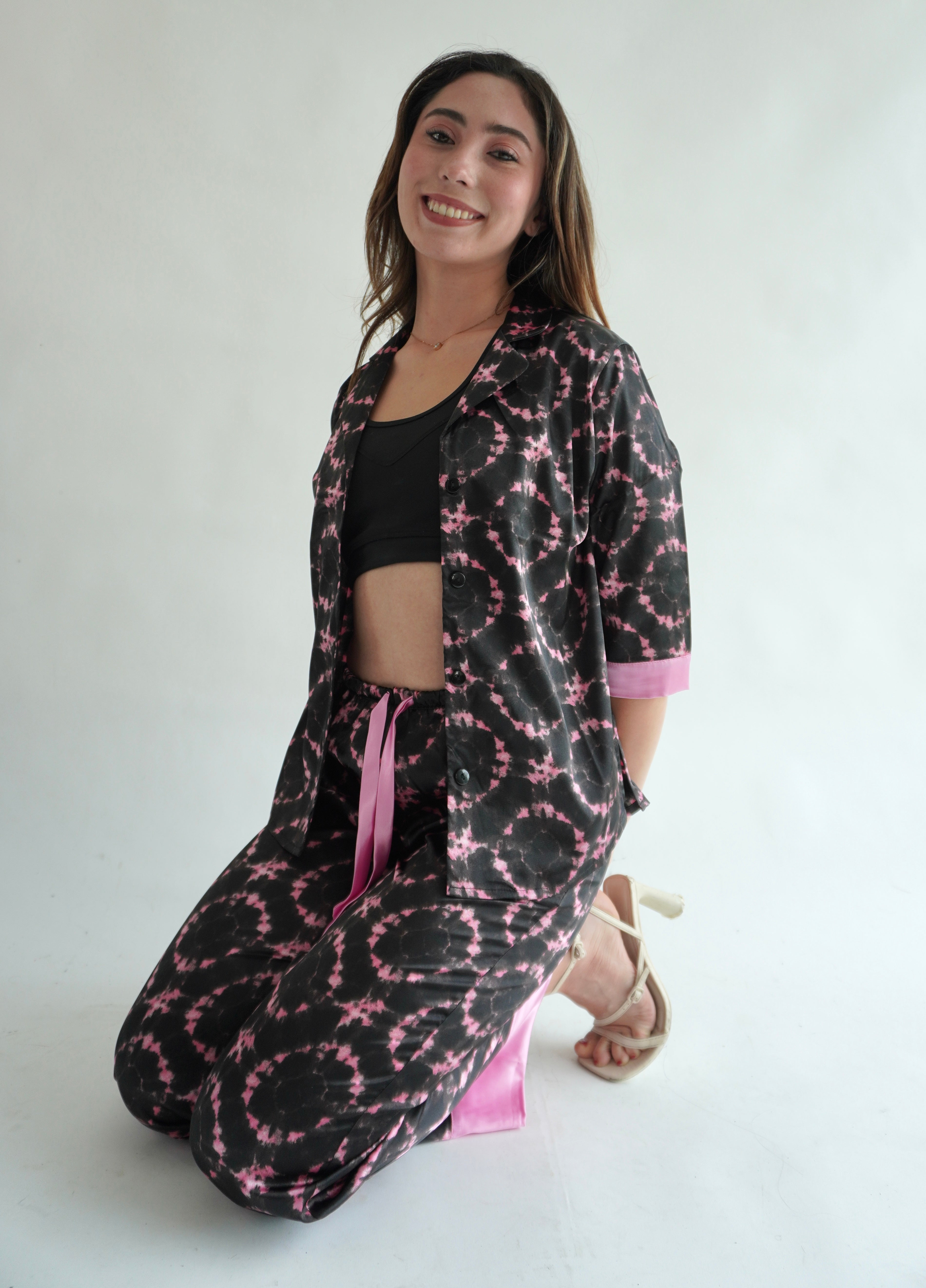 Tie Dye Pantalón y Manga 3/4