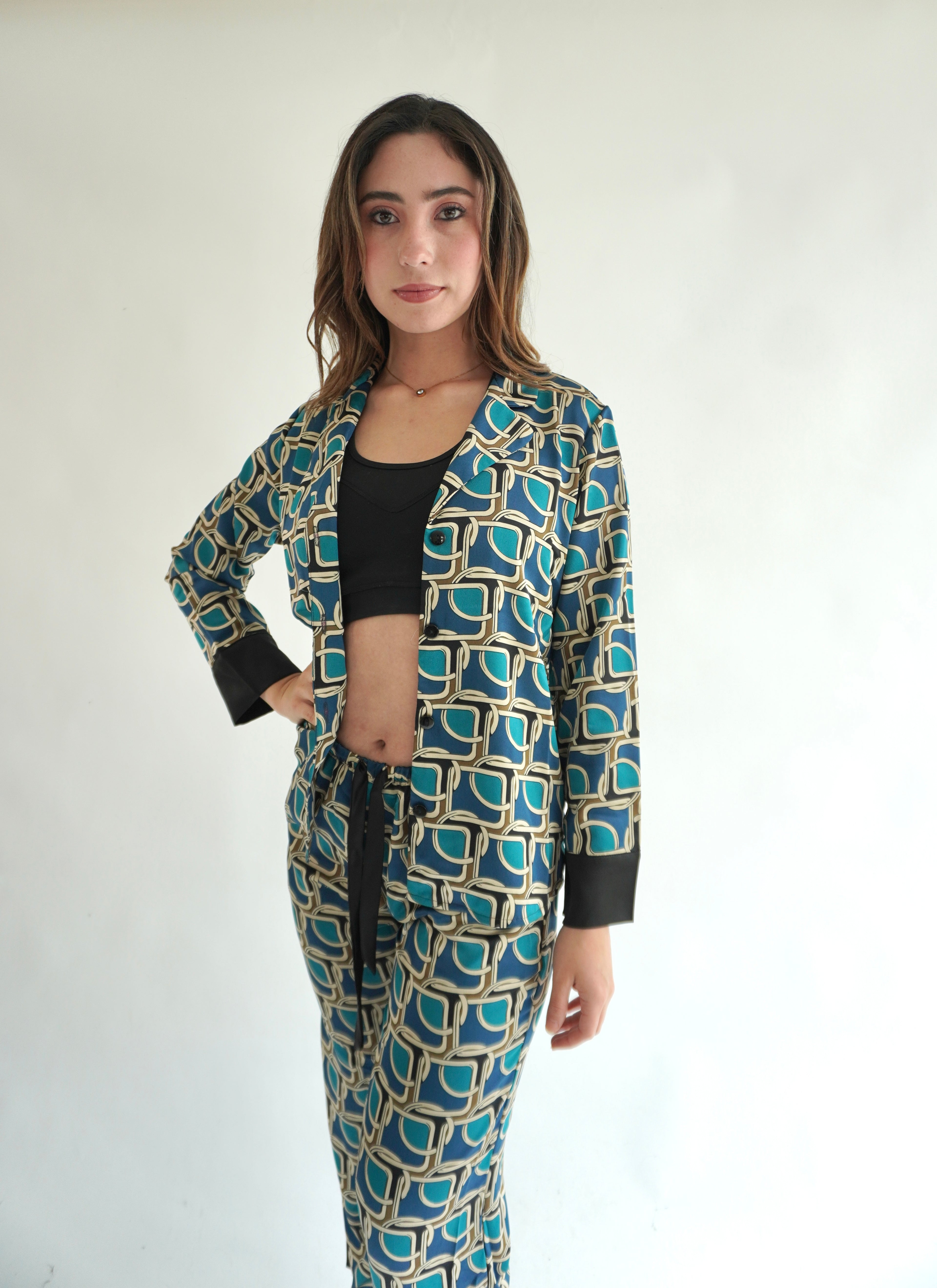 Eslabon Aqua Pantalón y Manga Larga