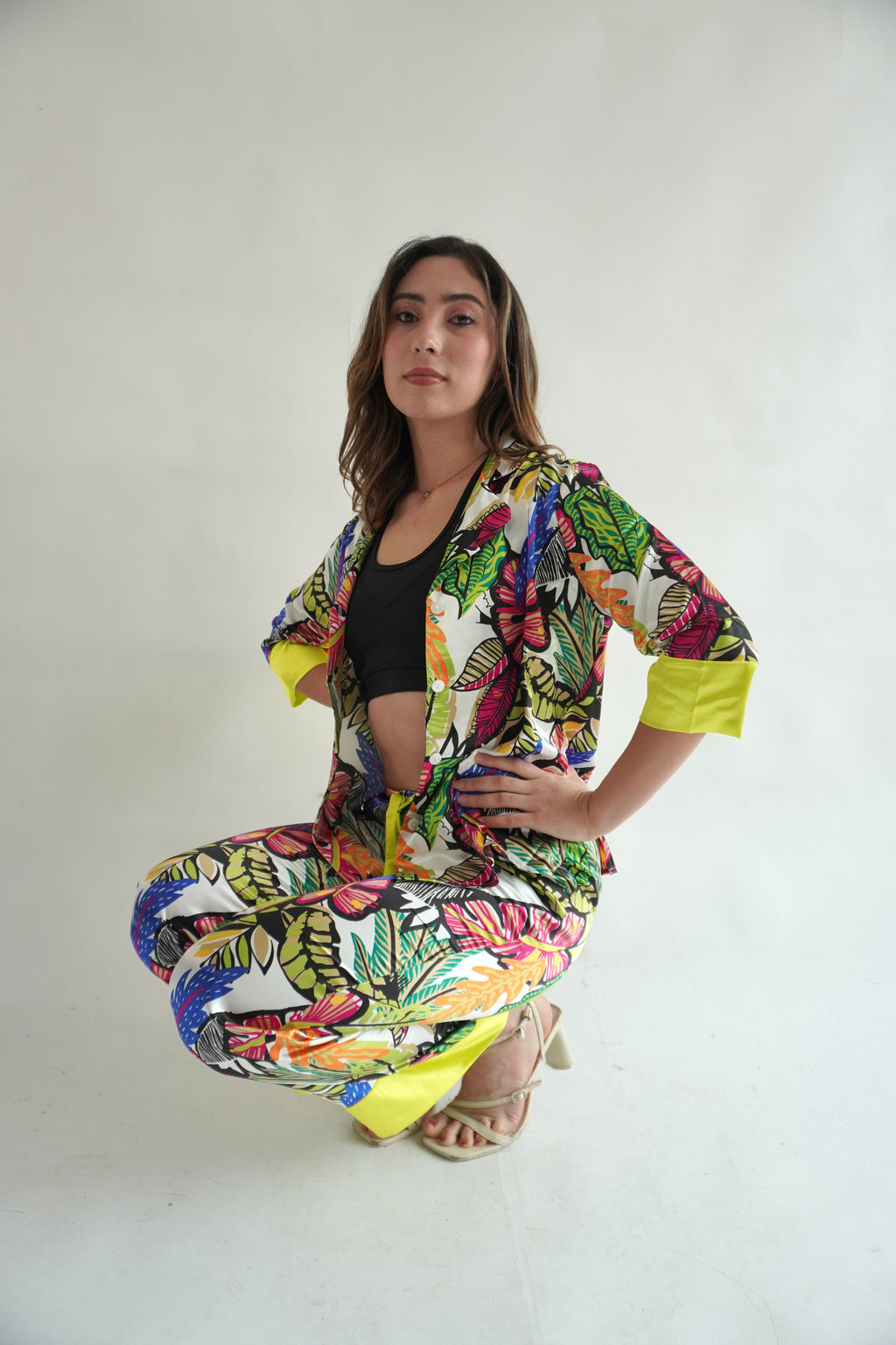 Tropical Pantalón y Manga 3/4