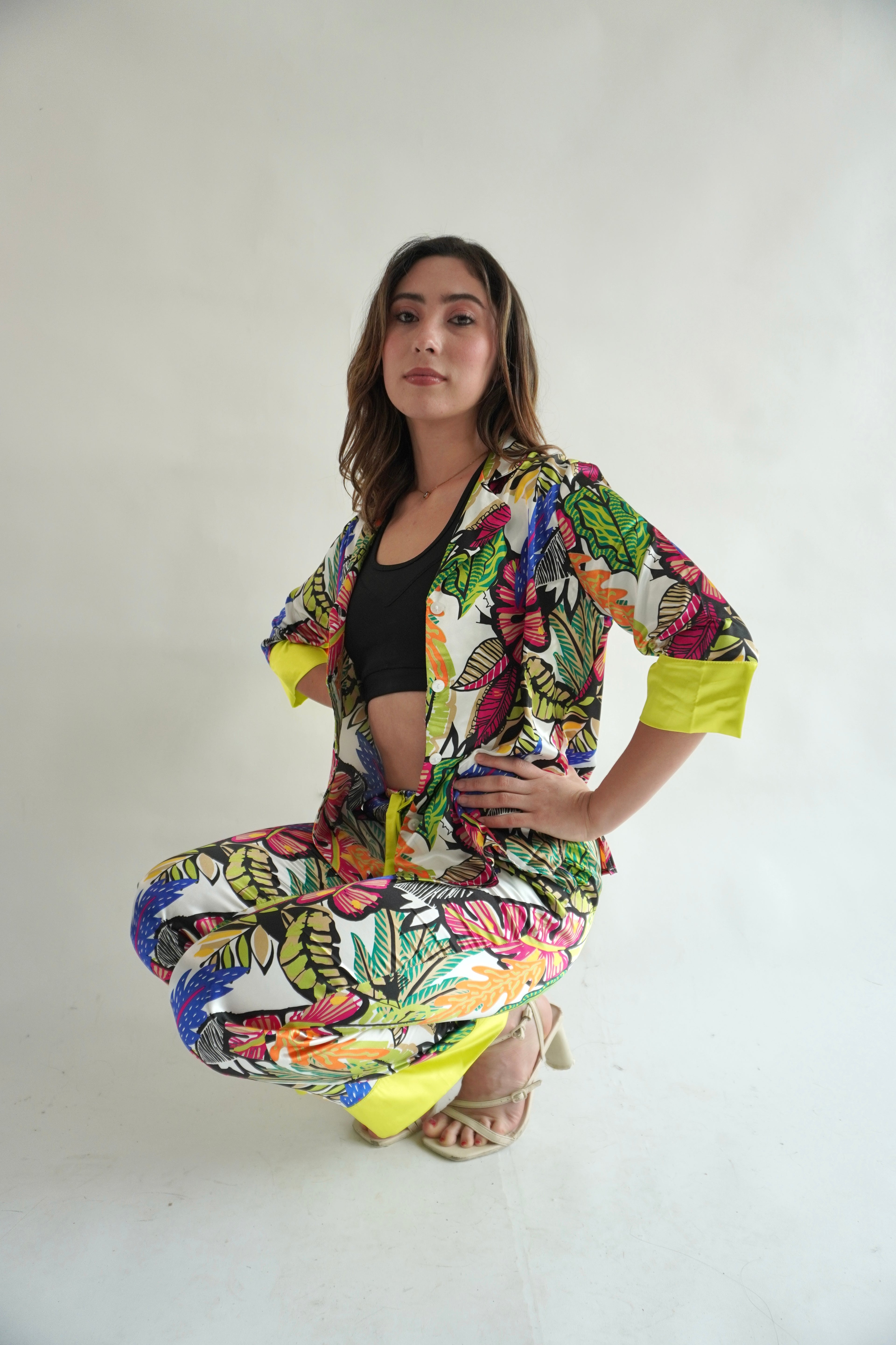 Tropical Pantalón y Manga 3/4