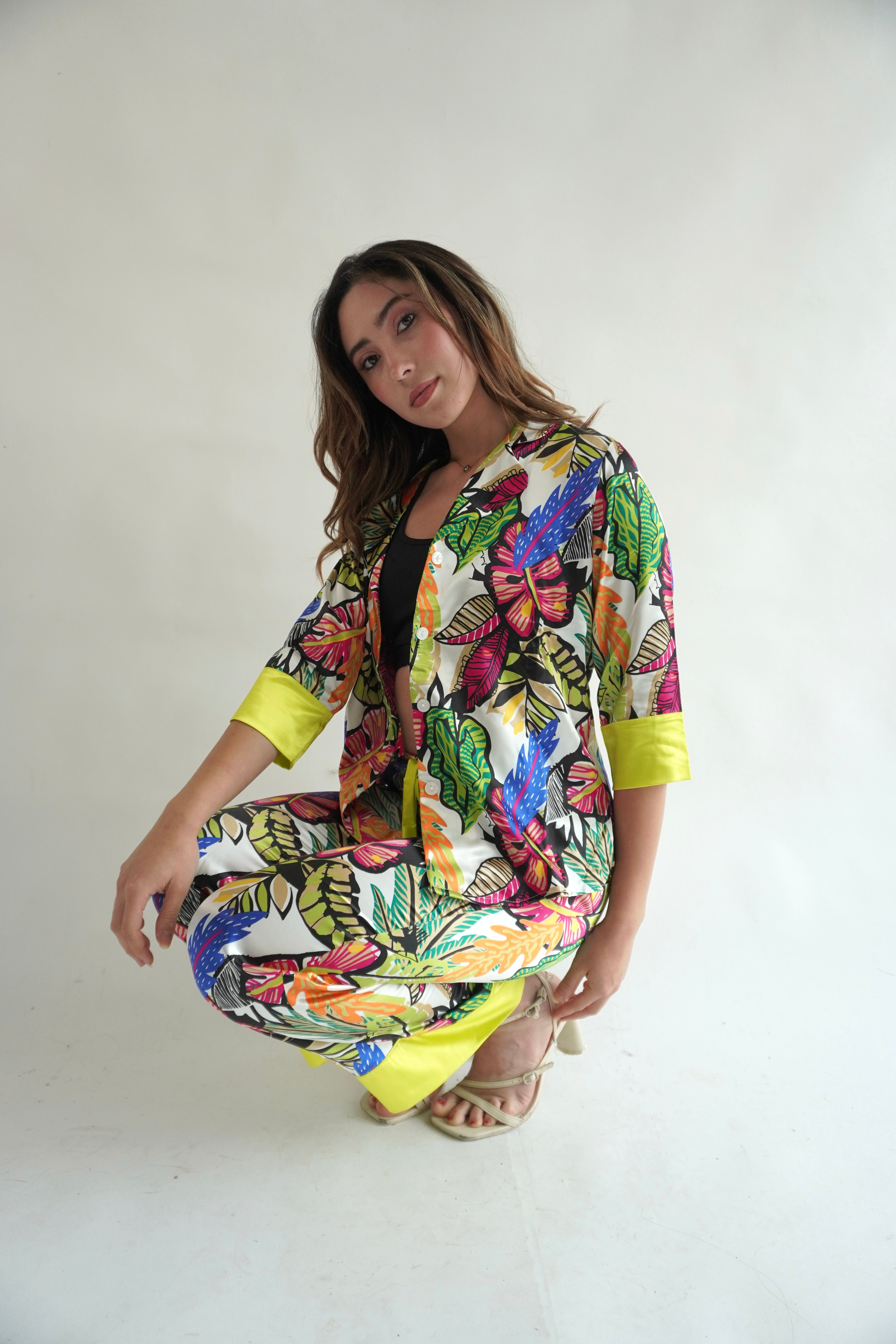 Tropical Pantalón y Manga 3/4