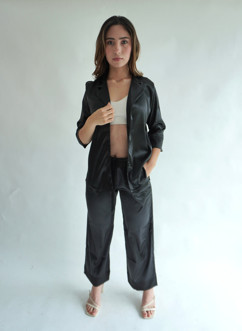 Negra Pantalón y Manga 3/4