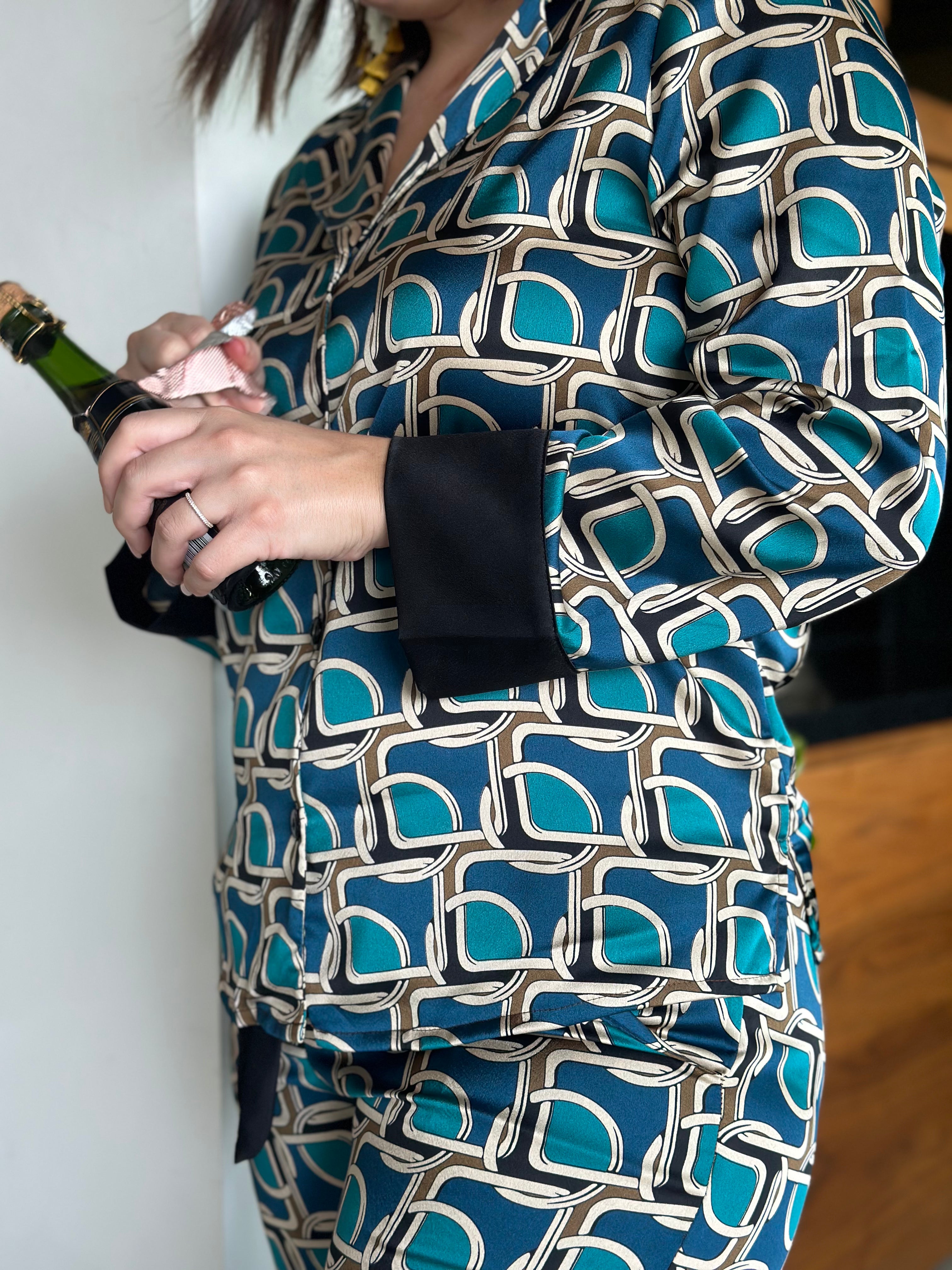 Eslabon Aqua Pantalón y Manga Larga