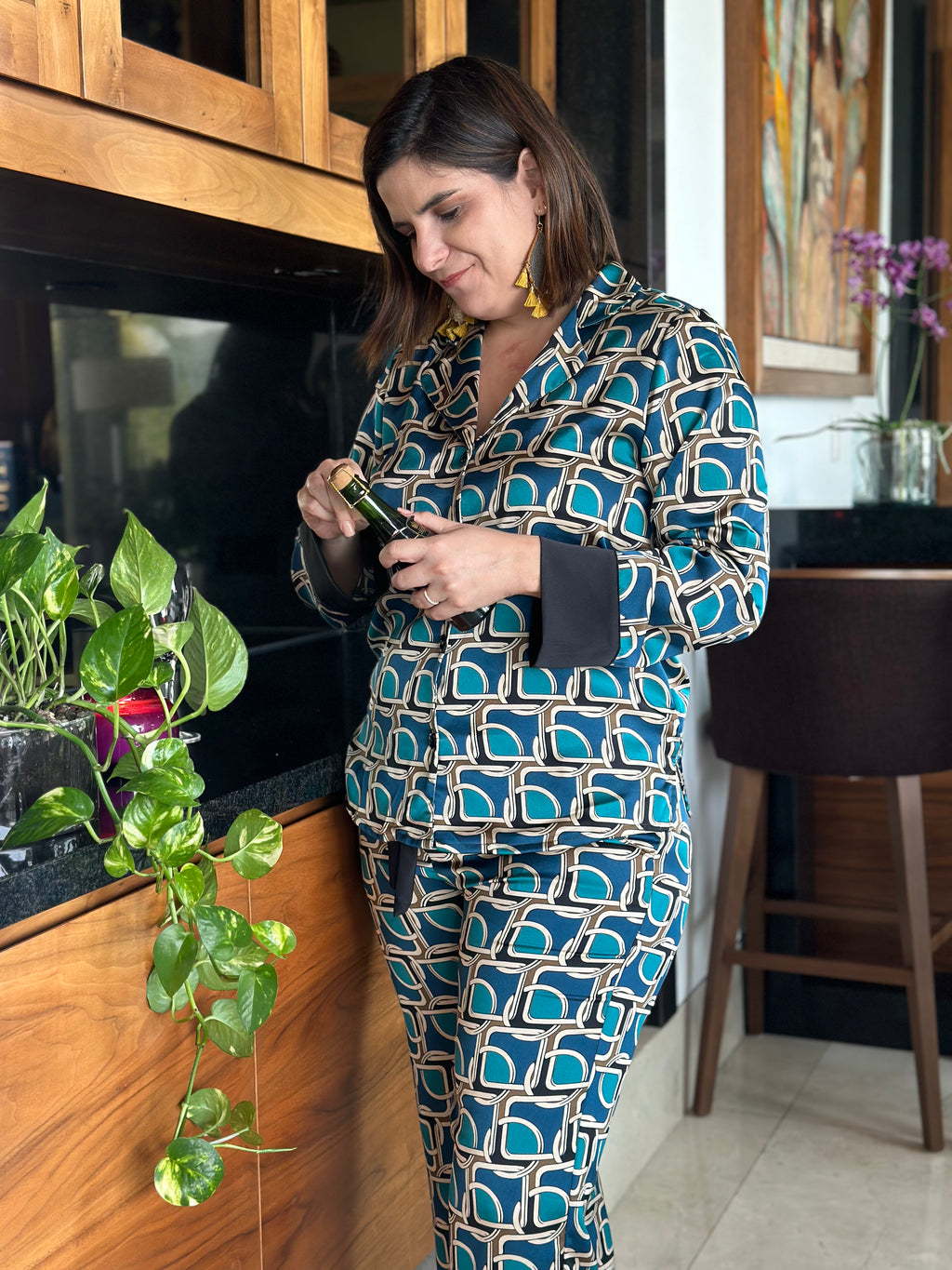 Eslabon Aqua Pantalón y Manga Larga