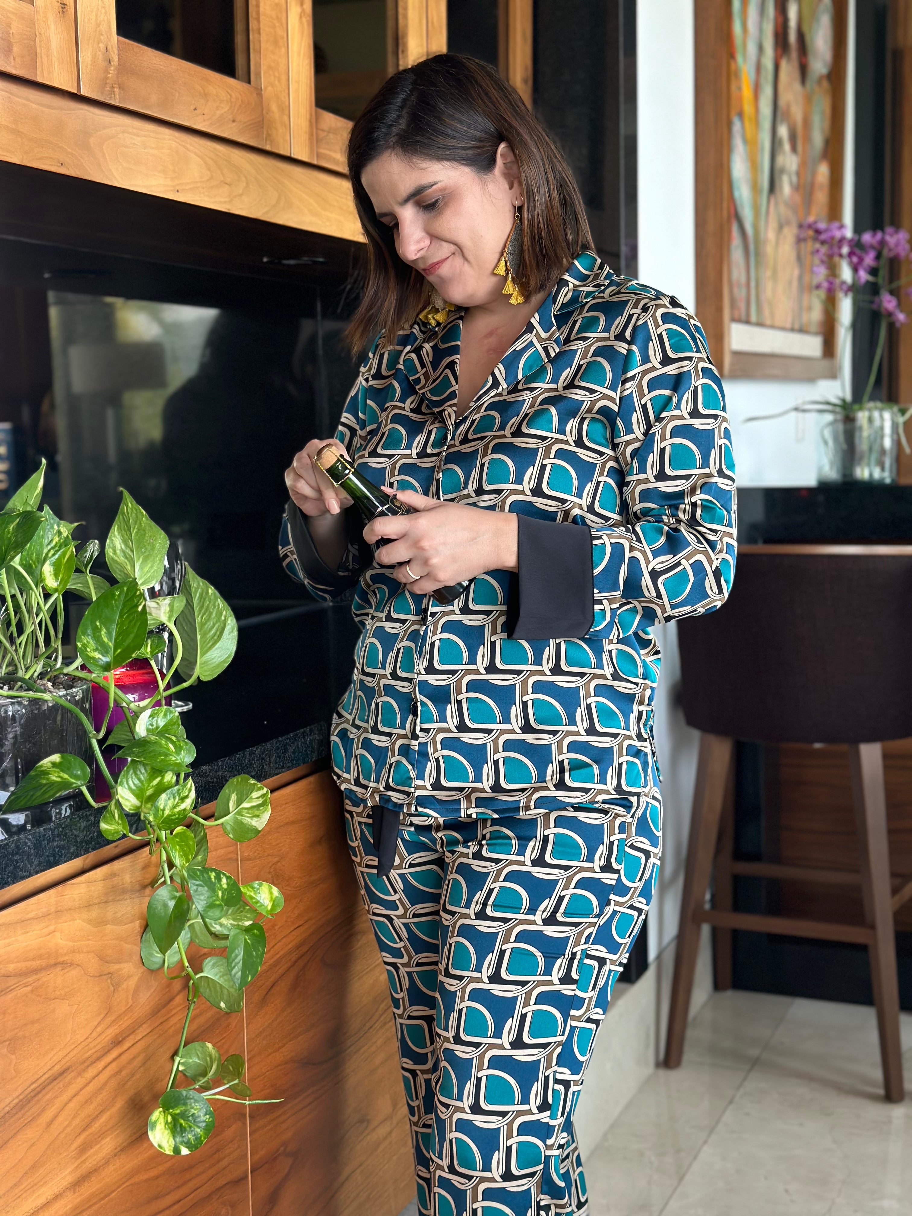 Eslabon Aqua Pantalón y Manga Larga