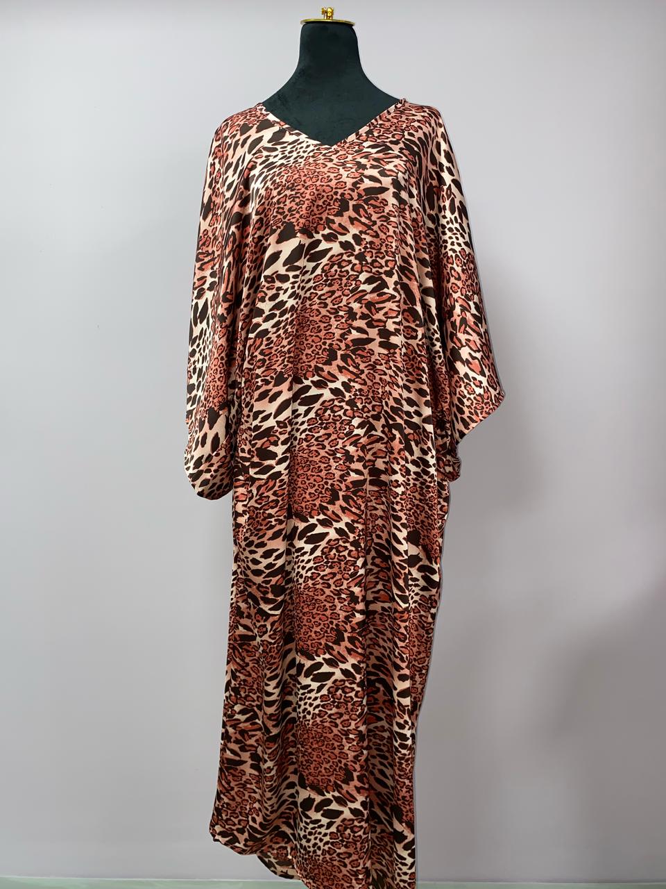 CAFTAN ANIMAL PALO DE ROSA