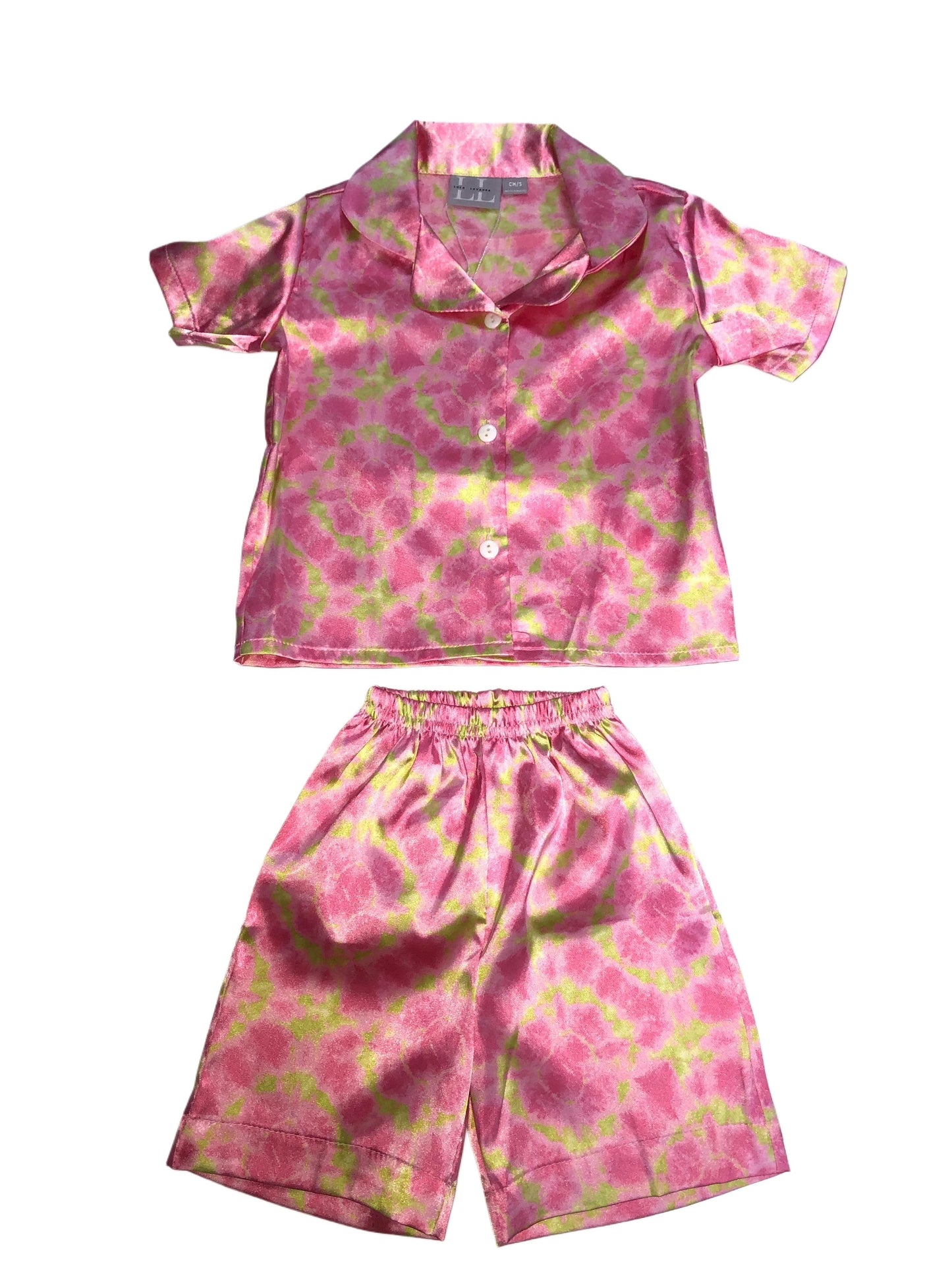 PIJAMA TIE DIE PINK