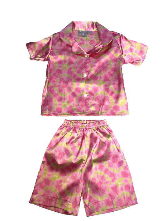 PIJAMA TIE DIE PINK