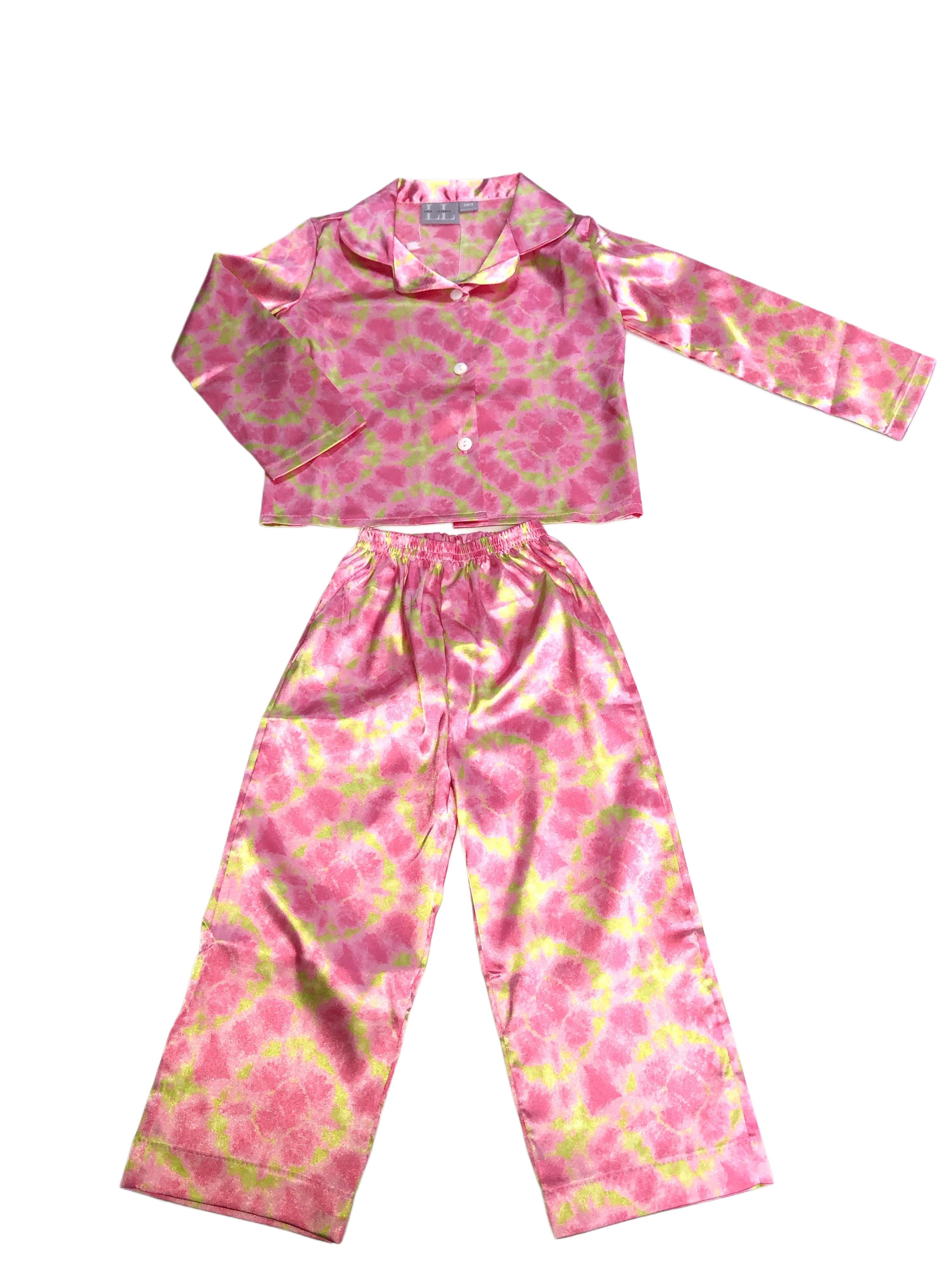 PIJAMA TIE DIE PINK