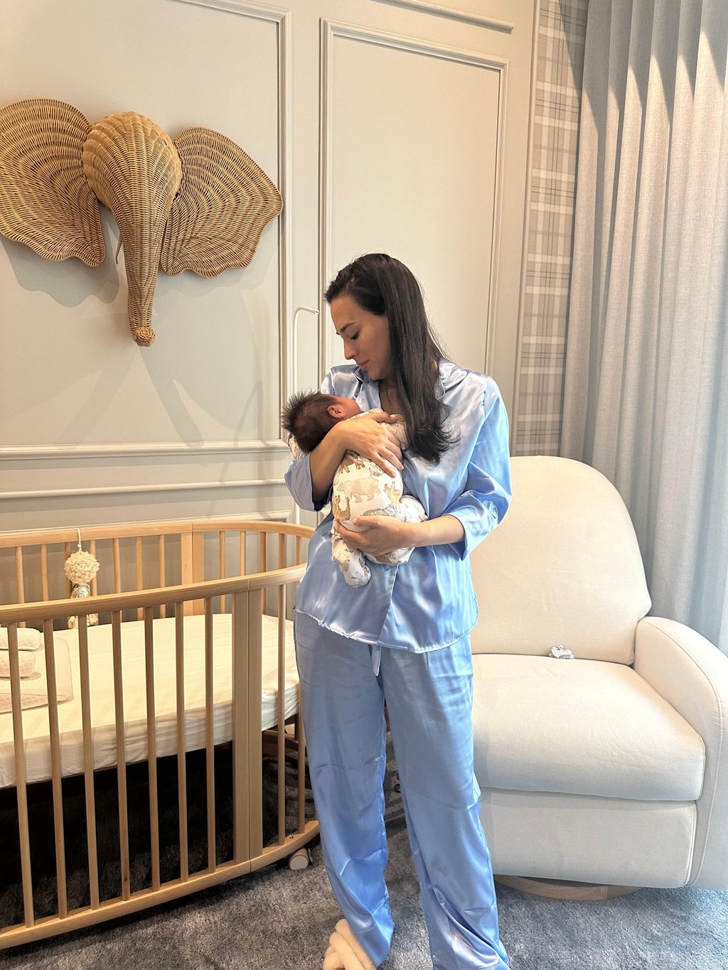 Cotton Blue Pantalón y Manga 3/4