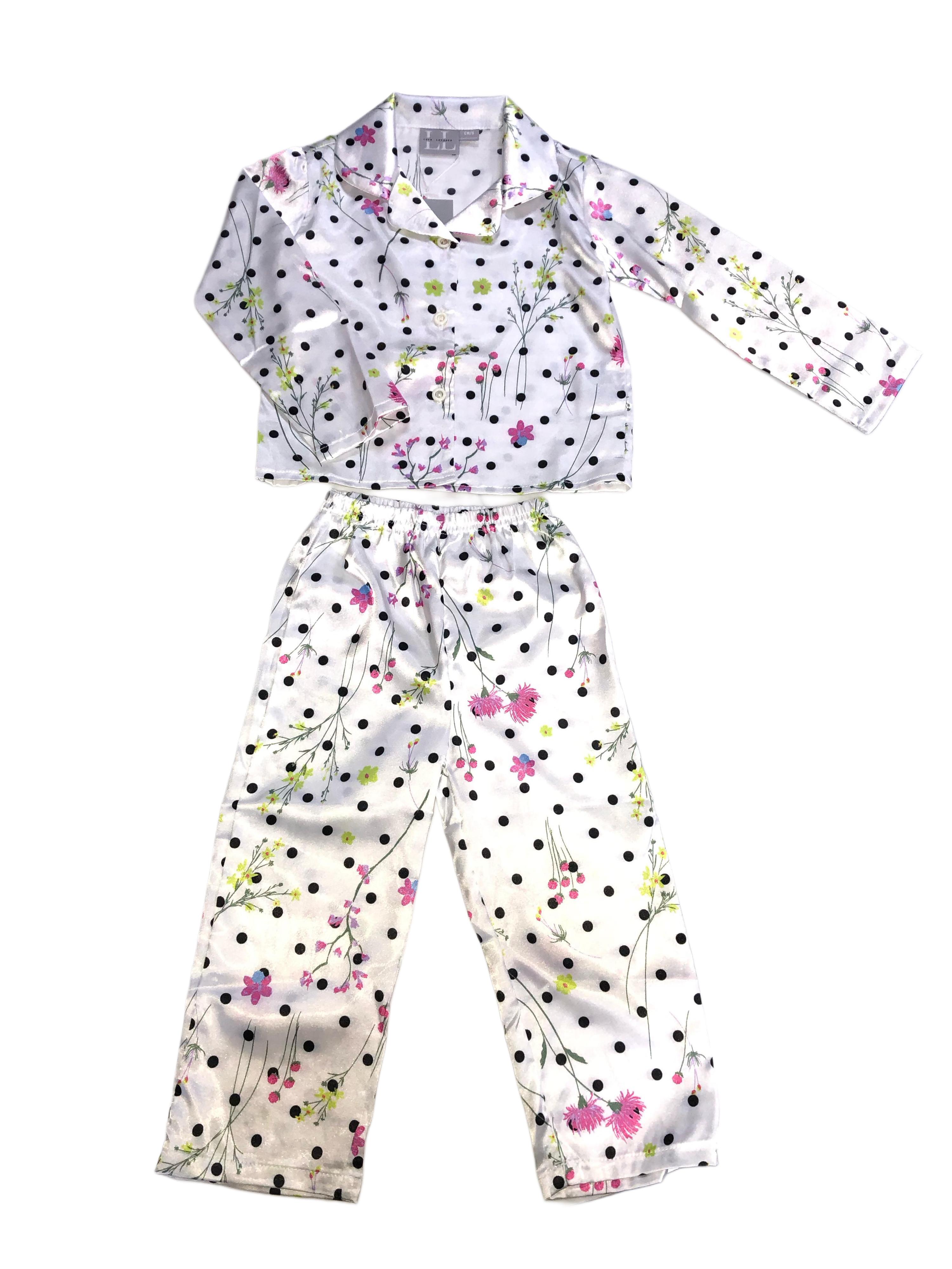 Lunares Niña Pantalón y Manga Larga