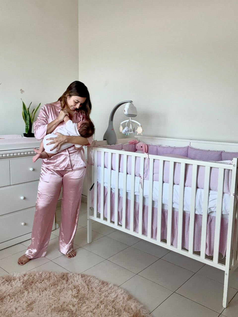 Cotton Pink Pantalón y Manga 3/4